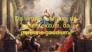 Veni Sancte Spiritus Come Holy Spirit  Gregorian Chant with lyrics [upl. by Aset]