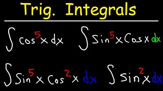 Trigonometric Integrals [upl. by Leterg409]