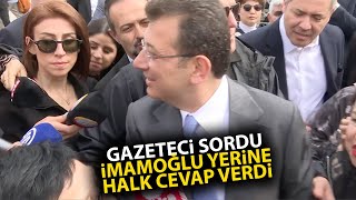 Gazeteciler Ekrem İmamoğluna Murat Kurumu sordu soruya halk cevap verdi [upl. by Docia]