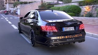 MercedesAMG E63 S 750HP with SuperSprint Exhaust [upl. by Aivitnahs131]