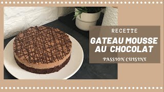 Gâteau Mousse Au Chocolat 🍫😋 [upl. by Cornwall870]