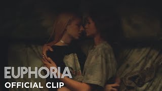 euphoria  rue and jules fall asleep season 1 episode 4 clip  HBO [upl. by Aernda]