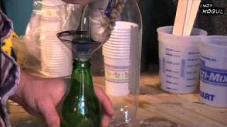 Fake Glass Bottles How To Sugar Glass  Backyard FX [upl. by Lyrehc]