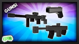 Minecraft  How to Get Guns [upl. by Llertnom]