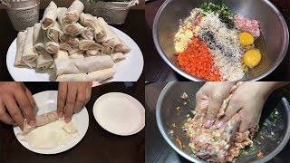 How to Cook Lumpiang Shanghai Filipino Style [upl. by Adnilec]