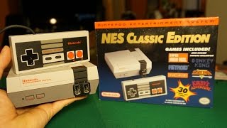 NES Classic Edition  Unboxing y prueba de la quotMini Nintendo Entertainment Systemquot Perú [upl. by Atnim]