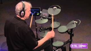 Yamaha DTX450K Electronic Drum Kit Overview  Full Compass [upl. by Aihsemak]