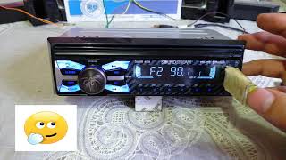 Conectar Autoestereo en casa Soundstream VM23B con Entrada USB [upl. by Shalom]