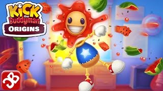 Kick the Buddyman Origins HD By Inventain Mobile  iOSAndroid  Gameplay Video [upl. by Hahnert536]