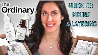 The Ordinary  ULTIMATE GUIDE TO MIXING amp LAYERING SKINCARE [upl. by Giralda]