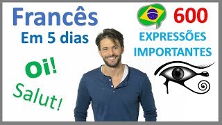 Aprender Francês em 5 dias  Conversação para iniciantes [upl. by Olwen237]