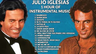 Julio Iglesias  1 hour of Instrumental music [upl. by Tolley]