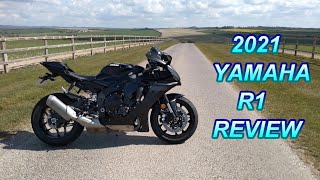 ★ 2021 YAMAHA R1 REVIEW ★ [upl. by Sharos915]