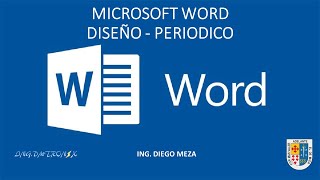 Microsoft Word  Diseño de un Periódico [upl. by Phelgen141]