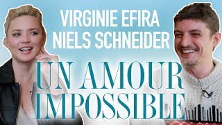 INTERVIEW  Virginie Efira amp Niels Schneider [upl. by Neona]