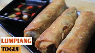 LUMPIANG TOGUE WITH KAMOTE AND TOFU [upl. by Bred]