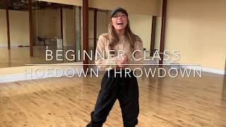 Hoedown Throwdown Tutorial [upl. by Eiramlehcar257]