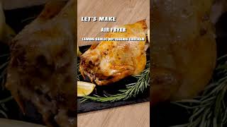 LemonGarlic Rotisserie Chicken  ULTREAN Air fryer [upl. by Nairrod322]