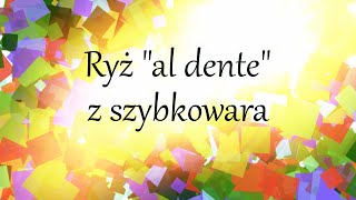 Ryż quotal dentequot z szybkowara WMF Perfect 45 l [upl. by Mellisa]