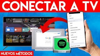 CONECTAR TELÉFONO CELULAR a TELEVISOR ¡ANTIGUO o NUEVO SIN CABLES y POR WIFI Android amp iOS 2021 [upl. by Otecina952]