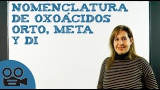 Nomenclatura de oxoácidos orto meta y di [upl. by Neelat]