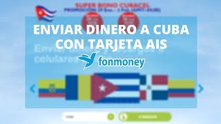 Enviar dinero a Cuba con tarjeta AIS [upl. by Dumm]