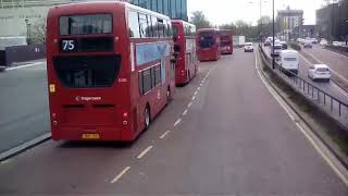 Full Journey on The X26 from West Croydon Bus Station to Heathrow Central Bus Station [upl. by Sadler]