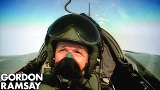 Cooking for RAF Pilots  Gordon Ramsay [upl. by Martynne316]