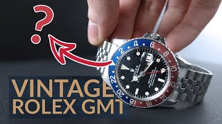 Heres Why This Vintage ROLEX GMT Is So STRIKING  Rolex GMTMaster 1675 [upl. by Yellas]