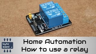 DIY Smart Switch  Part 1 how to use a relay [upl. by Ahseital436]