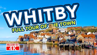 WHITBY TOUR  Full tour of Whitby from Captain Cook statue to Whitby Abbey [upl. by Ernesta]