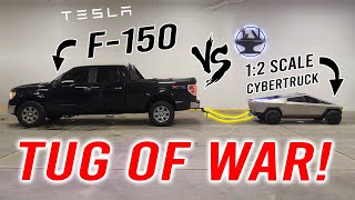 12 Tesla Cybertruck VS Ford F150 Part 55 THE BIG TEST [upl. by Neeven]