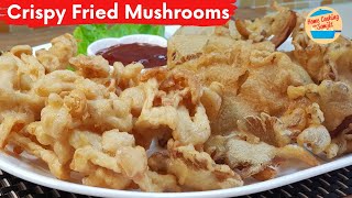 Shimeji amp Oyster Mushroom Crispy Deep Fried Mushroom Recipe [upl. by Siblee]