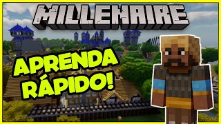 Millenaire Mod Tutorial  O MELHOR MOD DE VILA PARA O MINECRAFT [upl. by Eanert157]