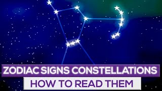 How To Learn The Zodiac Signs Constellations [upl. by Gladdy]