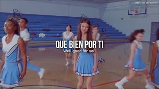 Olivia Rodrigo  good 4 u  Español  Lyrics VIDEO OFICIAL HD [upl. by Arihday259]