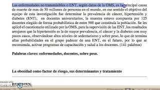 Como elaborar el resumen de un articulo científico [upl. by Belia]