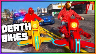 GTA 5 Roleplay DEATH BIKES DESTORY COPS  RedlineRP [upl. by Zarah]