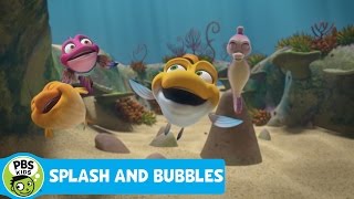 SPLASH AND BUBBLES  Hes Super Splash  PBS KIDS [upl. by Sopher]