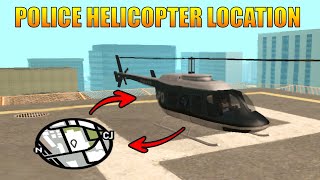 GTA San Andreas Police Helicopter Location [upl. by Etneciv891]