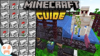 EASY EFFICIENT IRON FARM  The Minecraft Guide  Tutorial Lets Play Ep 42 [upl. by Iliram]