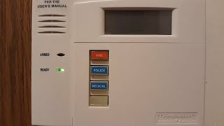 Replace Honeywell Ademco Alarm Battery [upl. by Torrance]