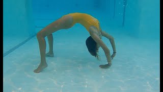 Carla Underwater  Fun time at the pool [upl. by Nealey921]