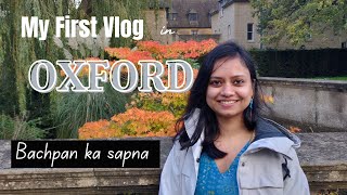 Oxford University vlog 2022 Hindi [upl. by Etam155]