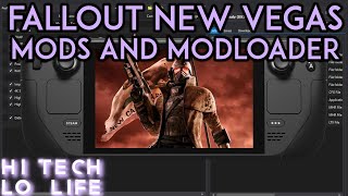 「OUTDATED」Fallout New Vegas  Mods NVSE and Modloader on SteamDeck [upl. by Atiuqes]