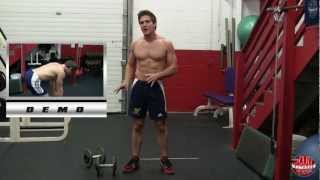 How To Dumbbell BentOver Row [upl. by Kimball]