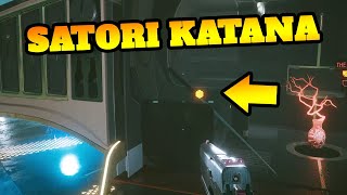 How to Get the Satori Katana during The Heist Job in Cyberpunk 2077 [upl. by Oppen]