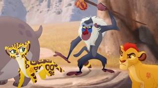 The Lion Guard Devide amp Conquer  Hyenas amp Jackals Battle amp Kion Sees Scar Scene HD [upl. by Anaul269]