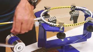 How to string a Badminton Racket [upl. by Adnek242]