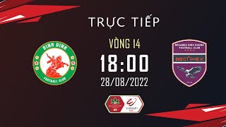 Tường thuật Topenland Bình Định  Becamex Bình Dương l Vòng 14 Night Wolf VLeague 2022 [upl. by Merna]